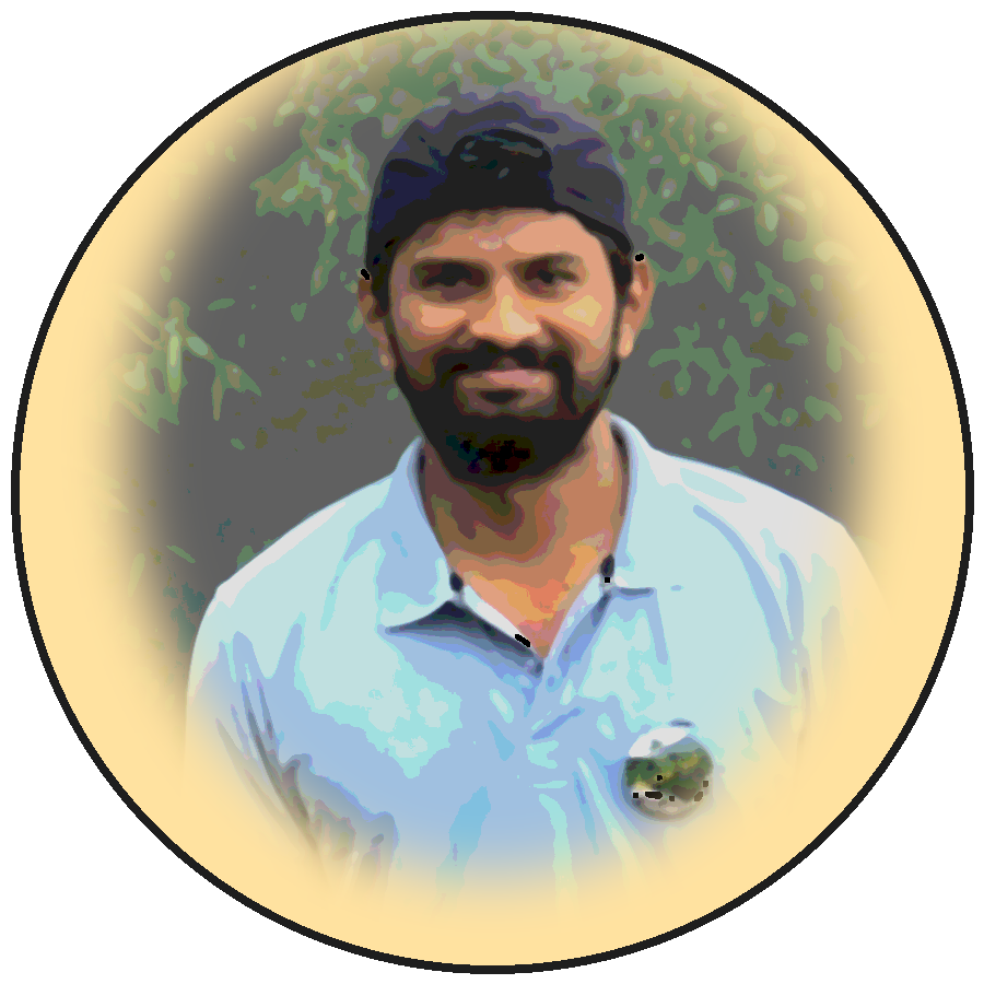 Yogesh Gowda GR doodle portrait